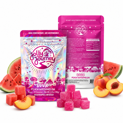Sour Peach Watermelon 10pk