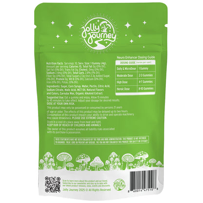 Green Apple 10ct - Vegan Mushroom Gummies