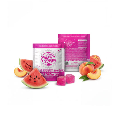Sour Peach Watermelon 2ct - Vegan Mushroom Gummies